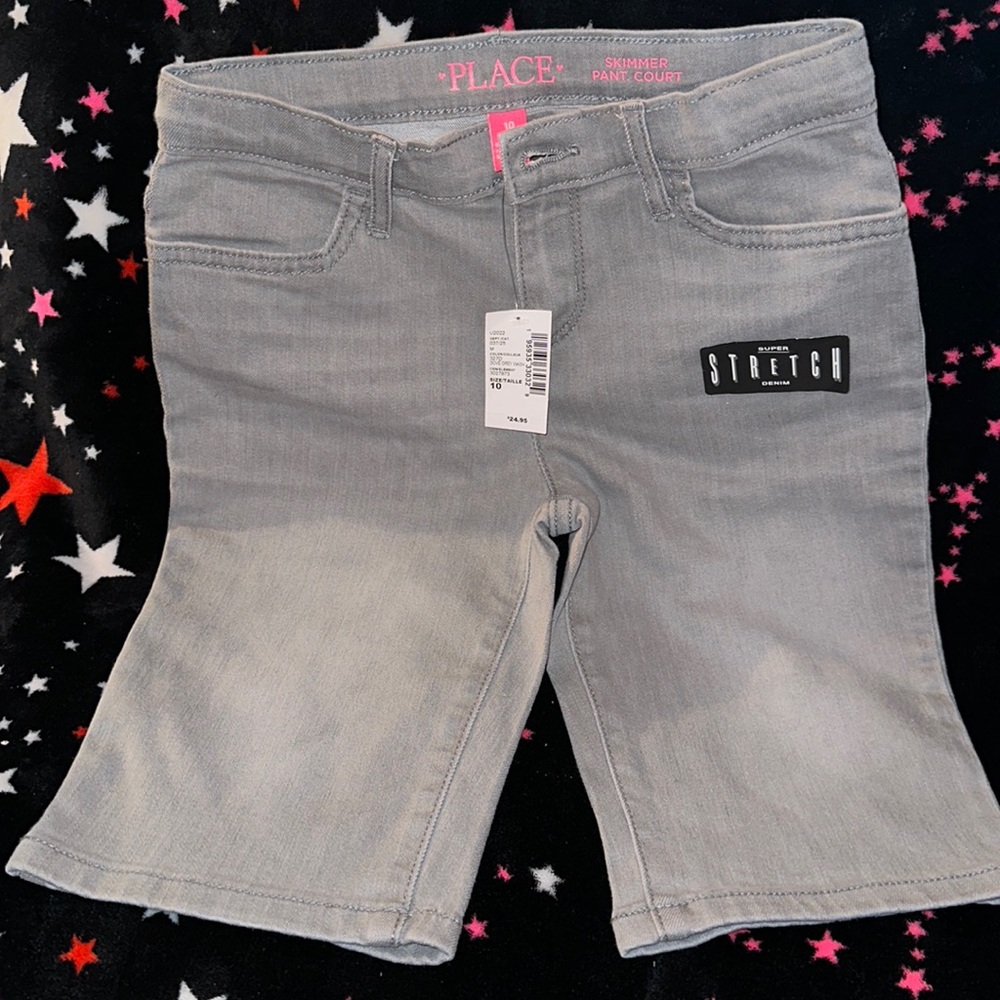 Brand new with tags girls grey skimmer shorts